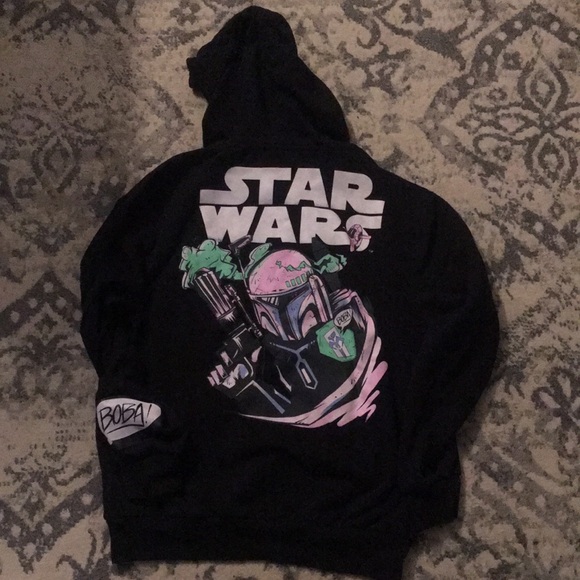 Star Wars Other - STAR WARS- Boba Fet hoodie - sz M
